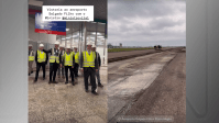 Governo vistoria obras no Aeroporto Salgado Filho e concessionária diz que está dentro do cronograma no RS