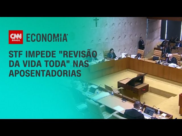 STF impede "revisão da vida toda" nas aposentadorias | CNN PRIME TIME