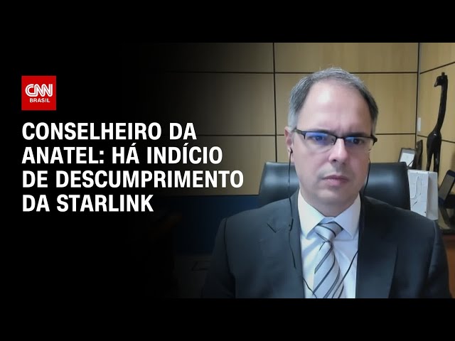 Conselheiro da Anatel: Há indício de descumprimento da Starlink | BASTIDORES CNN