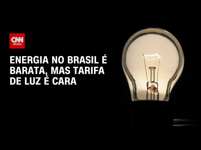 Entenda porque a energia no Brasil é barata, mas tarifa de luz é cara | CNN PRIME TIME