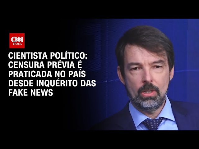 Cientista político: Censura prévia é praticada no país desde inquérito das fake news | WW Especial