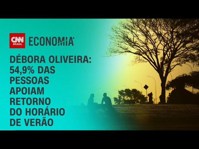 Débora Oliveira: 54,9% das pessoas apoiam retorno do horário de verão | CNN NOVO DIA