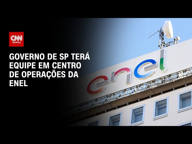 Governo de SP terá equipe em centro de operações da Enel | CNN 360º