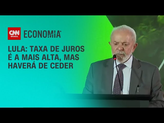 Lula: Taxa de juros é a mais alta, mas haverá de ceder | CNN 360º