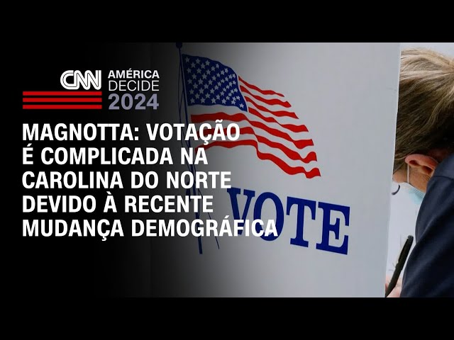 Magnotta: Votação é complicada na Carolina do Norte devido à recente m