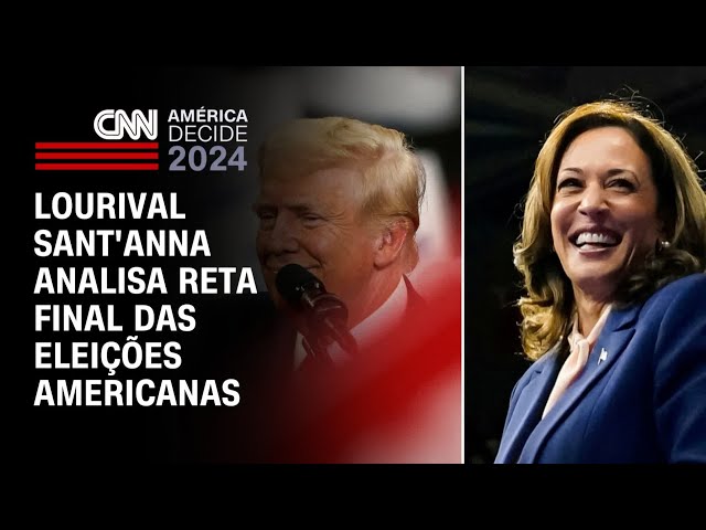 Lourival Sant'Anna analisa reta final das eleições americanas | CNN PRIME TIME