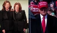 Trump realiza comício na Pensilvânia; Kamala aparece com sósia em programa