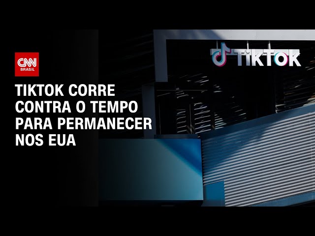 Tiktok corre contra o tempo para permanecer nos EUA | AGORA CNN