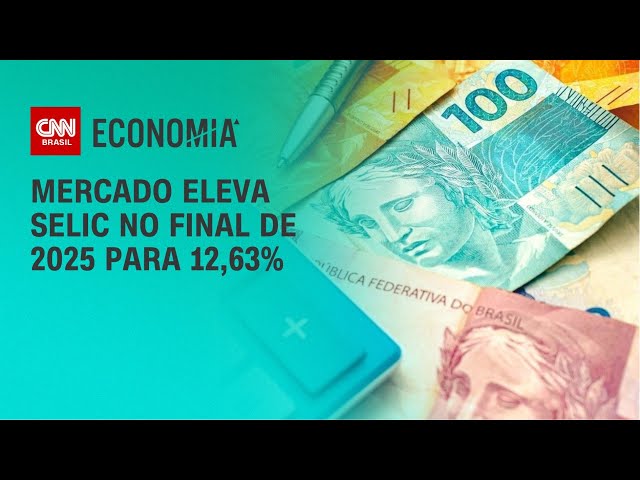 Mercado eleva Selic no final de 2025 para 12,63% | LIVE CNN