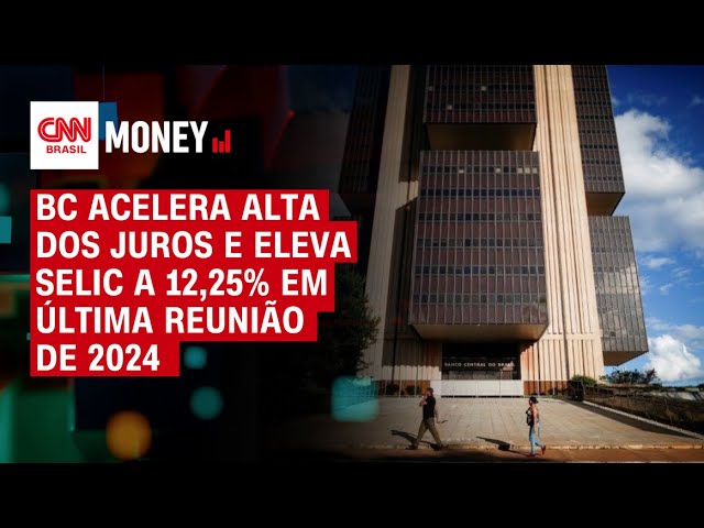 BC acelera alta dos juros e eleva Selic a 12,25% ao ano | Fechamento de Mercado