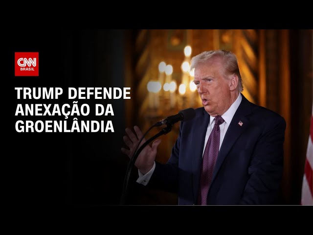 Trump defende anexação da Groenlândia | CNN PRIME TIME