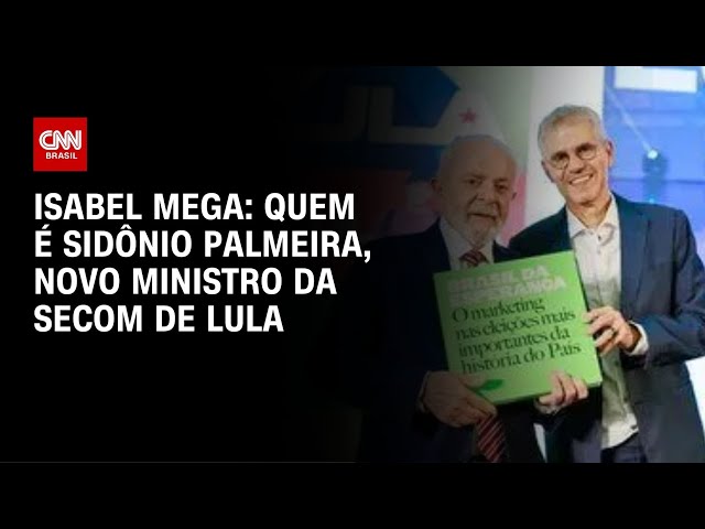 Isabel Mega: Quem é Sidônio Palmeira, novo ministro da Secom de Lula | CNN NOVO DIA