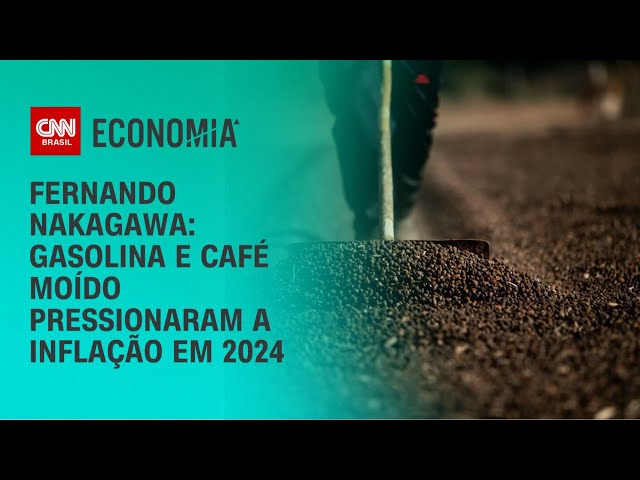 Fernando Nakagawa: Gasolina e café moído pressionaram a inflação em 2024 | BASTIDORES CNN